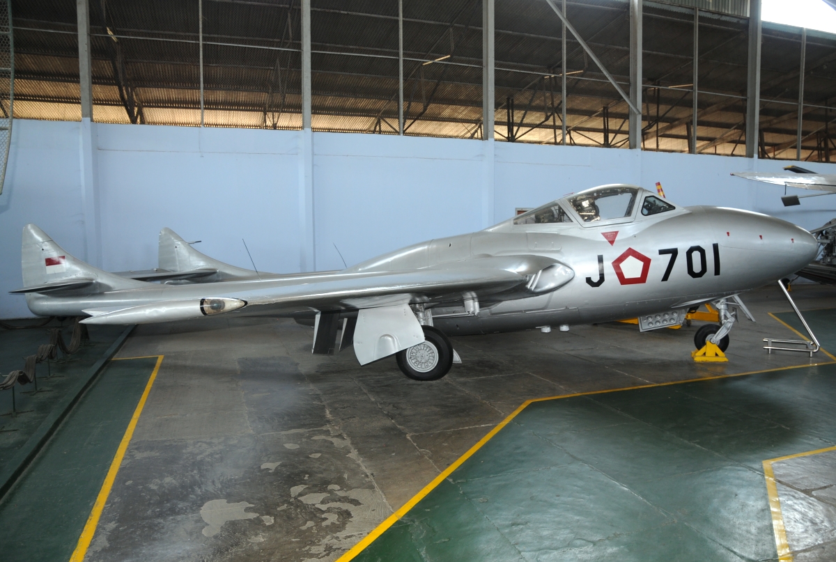 de Havilland Vampire T.11 J-701 Indonesian Air Force