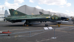  35069/36 Saab J35A Draken Swedish Air Force