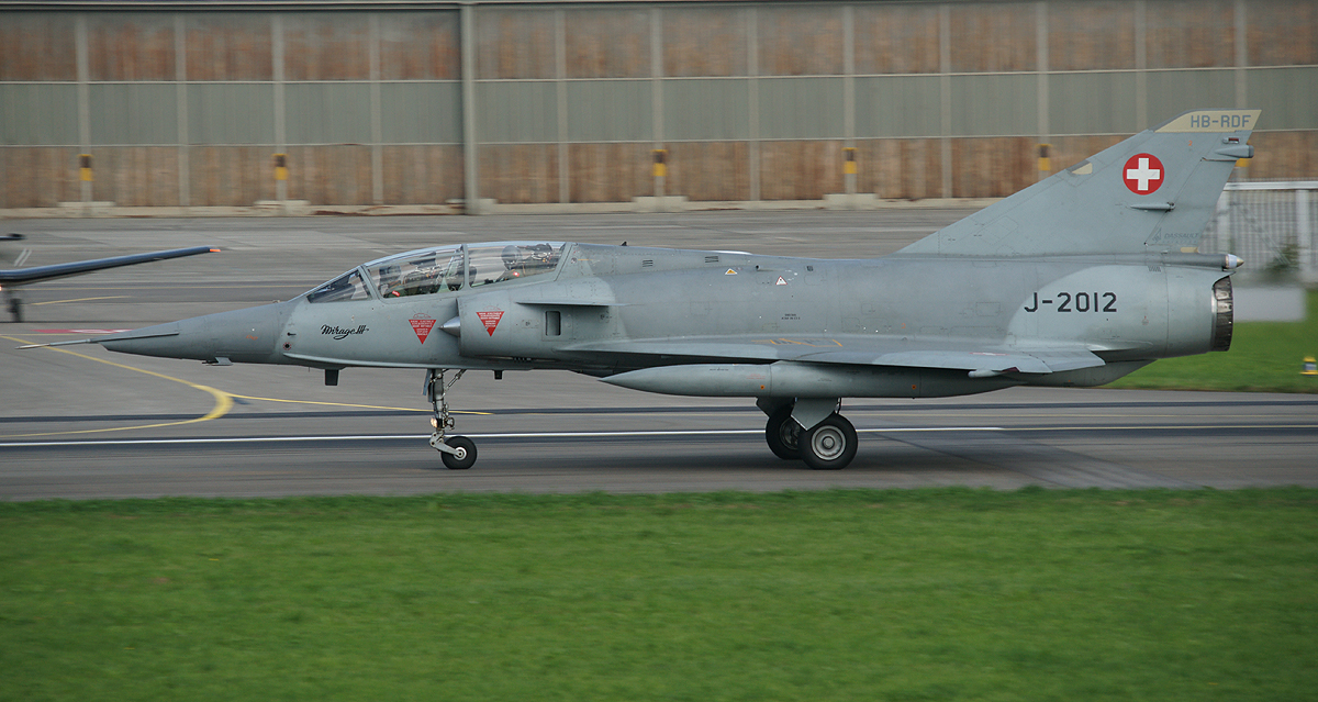 Dassault Mirage III DS HB-RDF/J-2012 Swiss Air Force