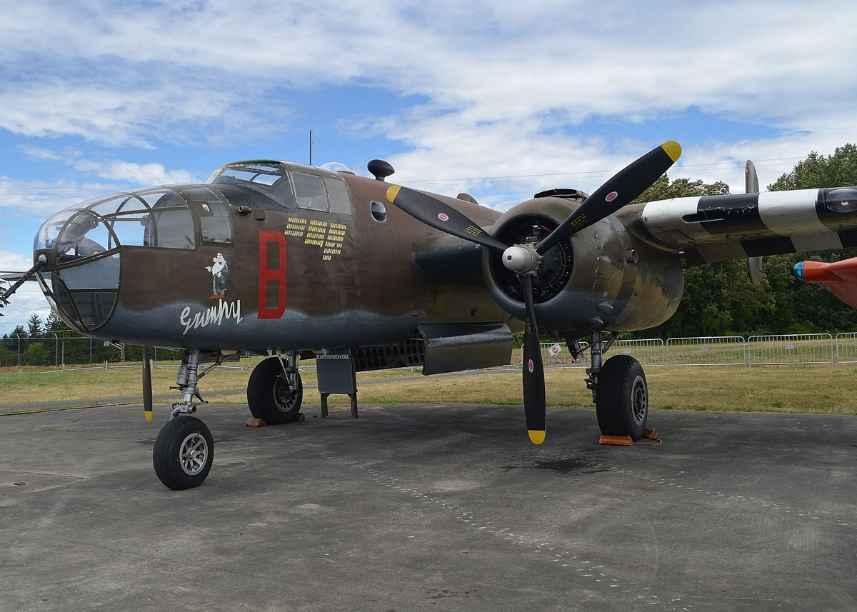 North American B-25D Mitchell II N88972/43-3318/VO-B "Grumpy" (with 98 Squadron Normandy markings) RCAF